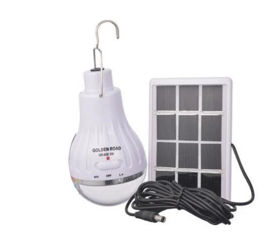Bombillo Solar light con panel